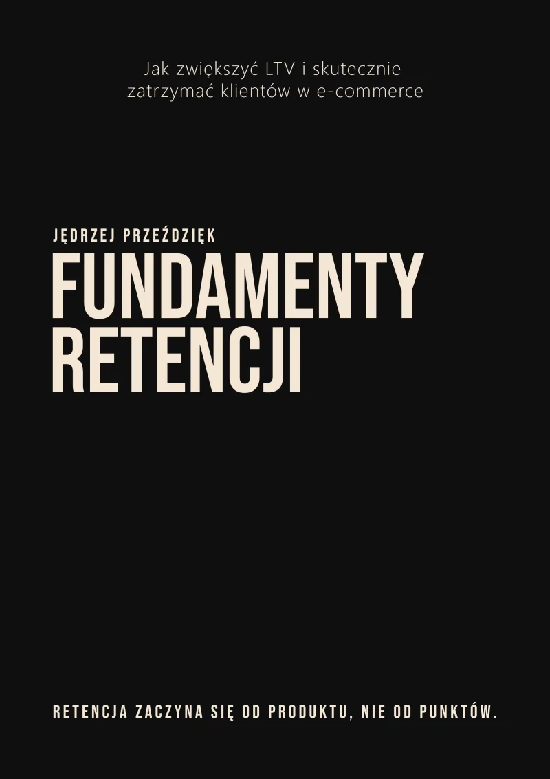 Okładka e-book - Framework Fundamenty Retencji - Jędrzej Przeździęk